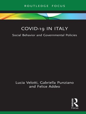 cover image of COVID-19 in Italy